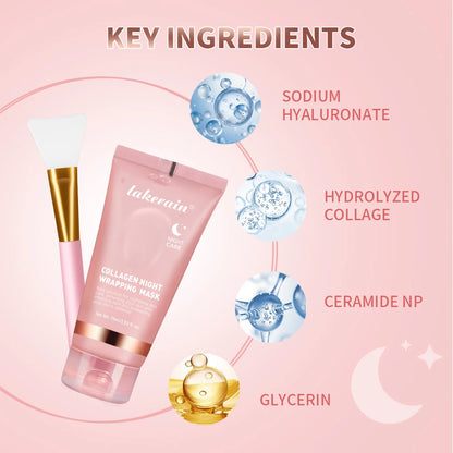 ZYMEA™ GlowWrap Collagen Mask Kit